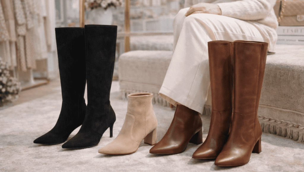 Como escolher a bota feminina ideal para seu estilo e altura