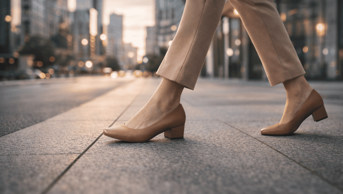 Sapato confortável para trabalhar existe