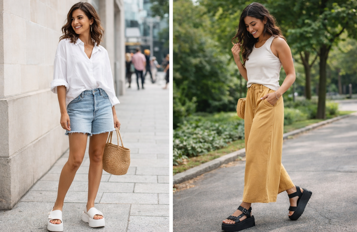 Sandálias Plataforma Feminina Guia Estratégico Para Usar em 2026