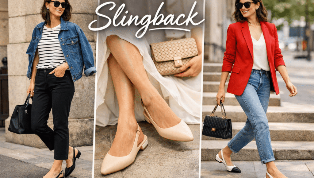 Slingback o sapato que transforma seu look sem salto alto Slingback o sapato que transforma seu look sem salto alto
